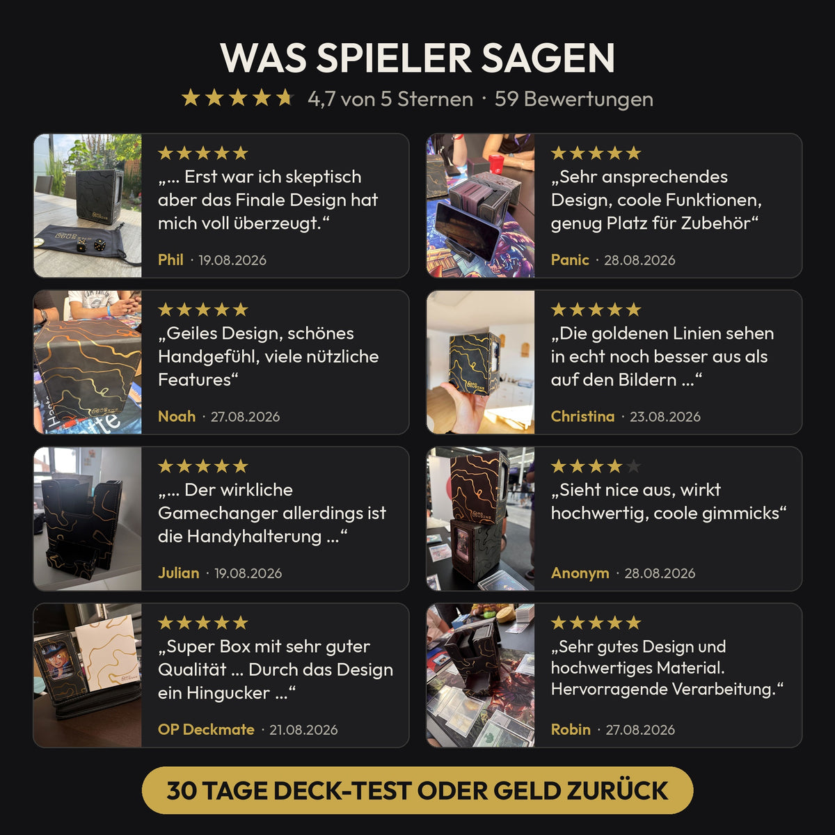 Bewertungen von Spielern