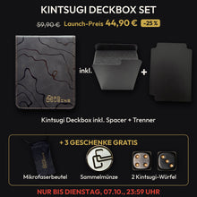 Kintsugi Deckbox Set Schwarz: Angebot mit Set-Inhalt